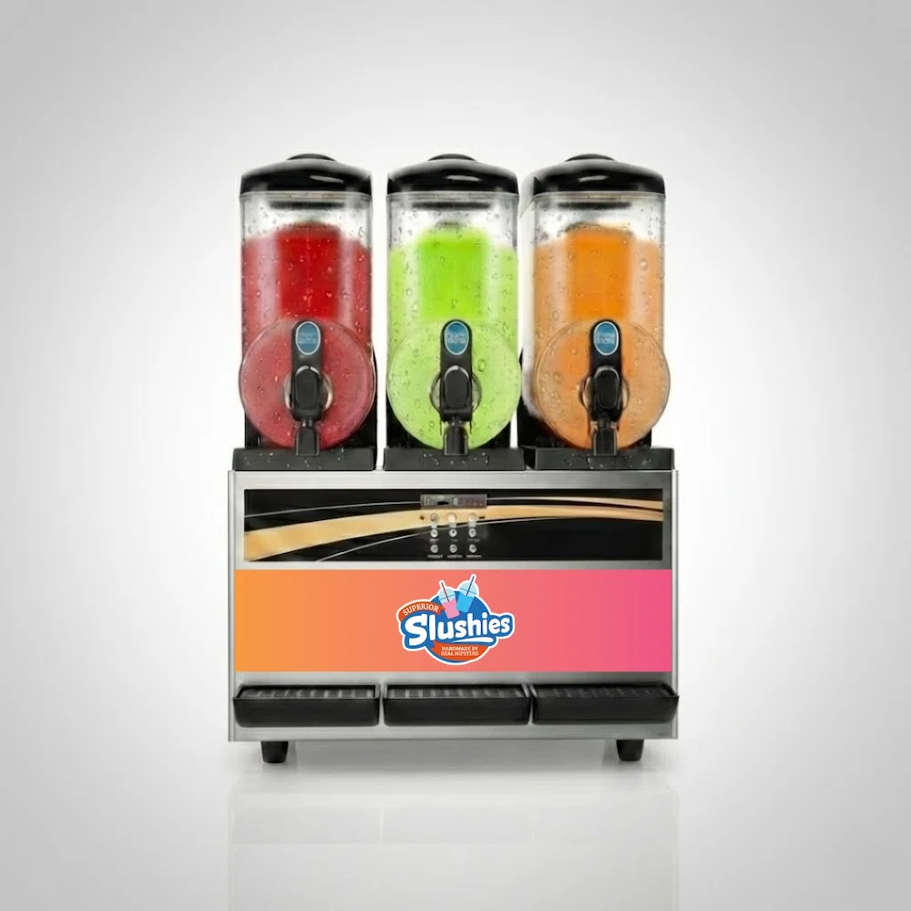 slush-machine-Budget Granita Slushy Machine 3 - Front view